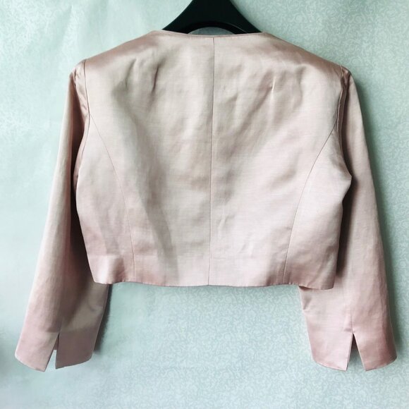 Gerard Darel Women's Pale Pink Jacket Size : 36 Pre- Owned - Picture 3 of 7